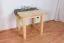 Bois massif Table 80x80 cm Pin, Couleur: Naturel Abbildung