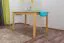 Bois massif Table 130x80 cm Pin, Couleur: Naturel Abbildung