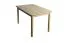 Bois massif Table 120x60 cm Pin, Couleur: Naturel Abbildung