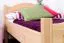 Cadre de lit pour enfants / Lit pour enfant 80 x 200 cm | Bois massif: Hêtre | Laqué Naturel Abbildung