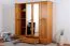 162 cm de large Armoire avec 4 portes, 8 casiers et 3 tiroirs en bois massif | Couleur: Aulne | Profondeur: 60 cm Abbildung