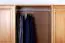 162 cm de large Armoire avec 4 portes, 8 casiers et 3 tiroirs en bois massif | Couleur: Aulne | Profondeur: 60 cm Abbildung