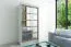 100 cm de large Armoire à portes coulissantes avec 2 portes | 5 casiers | 2 tringles à vêtements | Couleur : Chêne Sonoma / Blanc Abbildung