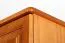 162 cm de large Armoire avec 4 portes, 8 casiers et 3 tiroirs en bois massif | Couleur: Aulne | Profondeur: 60 cm Abbildung