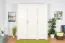 191 cm de large Armoire avec 3 portes | Couleur: Ivoire Abbildung