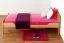 Lit pour enfant 90 x 190 cm | Bois massif: Hêtre | Laqué Naturel Abbildung