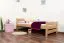 Cadre de lit pour enfants / Lit pour enfant 80 x 200 cm | Bois massif: Hêtre | Laqué Naturel Abbildung