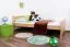 Cadre de lit pour enfants / Lit pour enfant 80 x 200 cm | Bois massif: Hêtre | Laqué Naturel Abbildung