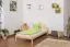 Bois massif Lit Pin 90 x 200 cm Naturel Abbildung