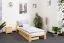 Lit 90 x 200 cm Pin massif Naturel Abbildung