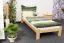 Lit en bois 90 x 200 cm Pin massif Naturel Abbildung