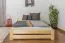 Lit en bois Cadre de lit Pin 140 x 200 cm Naturel Abbildung