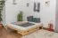 Pin Cadre de lit 160 x 200 cm Naturel Abbildung
