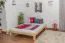 Lit Pin 160 x 200 cm Naturel Abbildung