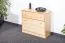 Armoire à chaussures Commode à chaussures bois massif, Couleur: Naturel 115x72x29 cm, pour Vestiaire, Hall d'entrée, Entrée Abbildung