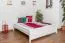 Lit Pin massif 160 x 200 cm Blanc Abbildung