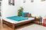 Pin Lit 140 x 200 cm Noisette Abbildung