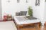 Lit 160 x 200 cm Pin Noisette Abbildung