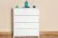 Basculeur de chaussures Pin bois massif, Couleur: Blanc 80x72x40 cm, Armoire à chaussures Commode à chaussures Abbildung