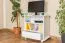 Table de télévision Bois massif Couleur: Blanc 66x72x44 cm  Abbildung