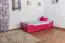 Hêtre Lit avec tiroir 90 x 200 cm Rose Abbildung