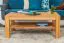 Table basse Hêtre Bois massif Couleur: Naturel 50x105x65 cm Abbildung