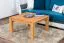 Table basse Coeur de Hêtre Bois massif Couleur: Naturel 45x80x80 cm Meubles de salon Aménagement de salon Abbildung