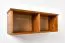 Étagère murale en pin massif finition chêne Junco 334 | 30 x 80 x 24 cm | Design moderne et robuste