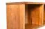 Étagère murale en pin massif finition chêne Junco 334 | 30 x 80 x 24 cm | Design moderne et robuste
