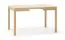Table de salle à manger / Couleur : Hêtre / Aspect naturel / Carrée / Extensible jusqu'à 130 cm / Dimensions : 90 x 90 cm / Forme simple & légère / Pour les petites cuisines