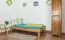 Lit de jeune en bois de chêne huilé massif Wooden Nature 04 - couchette 90 x 200 cm (l x L)