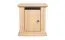 Table de nuit Matam 19 chêne | 1 porte, 2 compartiments | 48 x 45 x 40 cm | Style rustique moderne