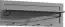 Porte-manteau Segnas 15, couleur : gris - 40 x 109 x 20 cm (h x l x p)