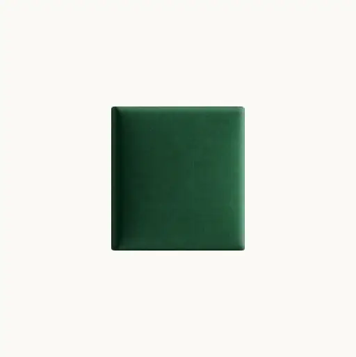 Panneau mural de style moderne Couleur : Vert - Dimensions : 42 x 42 x 4 cm (H x L x P)