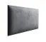 Panneaux rembourrés, lot de 10, Couleur : Anthracite, housse : velours, dimensions : 38 x 30 cm