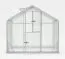 Serre - Verrière Grünkohl L3, verre trempé 4 mm, Surface au sol : 3,10 m² - Dimensions : 150 x 220 cm (l x L)