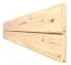 Abri de jardin Basel 02 avec plancher, naturel - en éléments de 19 mm, surface au sol : 5,10 m², toit plat