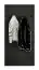 Porte-manteau Pandrup 06, Couleur : Noir - Dimensions : 145 x 70 x 3 cm (H x L x P)