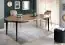 Table de salle à manger à ralonge Fuligula 11, Couleur : Chêne naturel - Dimensions : 100-180 x 100 cm (l x p)