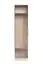 Paroi de vestiaire avec banc Sviland 06, couleur : chêne Wellington / blanc - dimensions : 200 x 170 x 35 cm (h x l x p), avec coussin d'assise