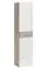 Portemanteau Sviland 05, couleur : chêne Wellington / blanc - dimensions : 200 x 170 x 35 cm (h x l x p), avec miroir