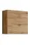 Grand meuble-paroi Balestrand 123, couleur : chêne wotan / blanc - dimensions : 180 x 280 x 40 cm (h x l x p), avec suffisamment d'espace de rangement