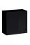 Exceptionnel meuble-paroi Balestrand 109, couleur : chêne Wotan / noir - dimensions : 150 x 340 x 40 cm (h x l x p), avec huit compartiments