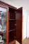 Armoire de bureau / Armoire de salon Antike 02, Couleur : Noyer rouge - 200 x 135 x 42 cm (h x l x p)