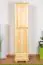Armoire en bois de pin massif, naturel 001 - Dimensions 190 x 47 x 60 cm (H x L x P) 