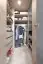 Chambre d'adolescents - Armoire à portes battantes / armoire d'angle Chiny 01, couleur : chêne / gris - Dimensions : 190 x 135 x 135 cm (H x L x P)