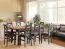 Elégante table de salle à manger extensible Temerin 35, 135-175 x 80 cm, Chêne doré Craft / Noir mat, 135-175 x 80 cm, extensible jusqu'à 175 cm, beaucoup de surface et d'espace