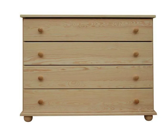 Sideboard, Pin massif, Largeur: 100 cm, Couleur: Naturel Abbildung