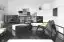 Chambre d'adolescents - commode Marincho 06, 2 pièces, couleur : blanc / noir - Dimensions : 89 x 107 x 95 cm (h x l x p)