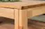 Table basse Wooden Nature 11 en hêtre massif laqué - 100 x 70 x 45 cm (L x P x H)